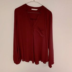 Maroon Lush shirt